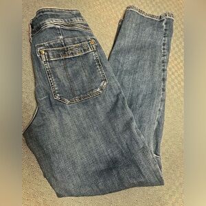 Pilcro Mid-Wash Straight Leg Jeans